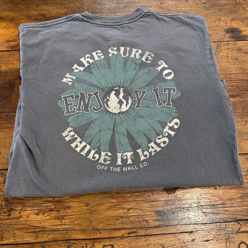 Vans Gray Graphic Tee - Short Sleeve